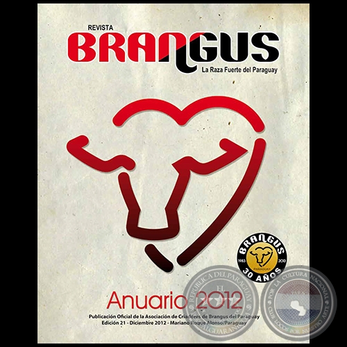 REVISTA BRANGUS - ANUARIO 2012 - Edicin 21 - DICIEMBRE 2012